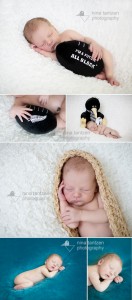 newborn with all blacks rugby ball