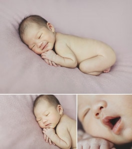 portraits of newborn baby giirl in singapore